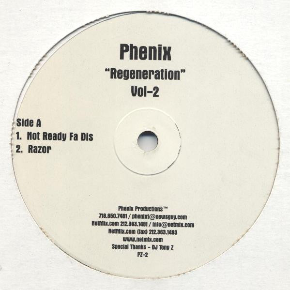 DJ Phenix : Regeneration Vol-2 (12")