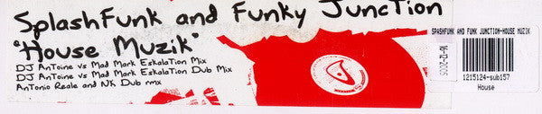 Splashfunk & Funky Junction : House Muzik (12")