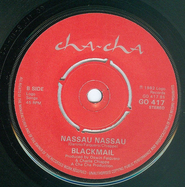 Blackmail (6) : Day O (The Banana Boat Song) (7")