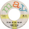 Sammy Taylor & His Band : Friday The 13th (7", Single)