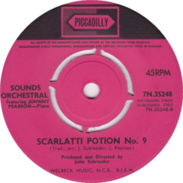 Sounds Orchestral Feat. Johnny Pearson : Moonglow (7", Single)