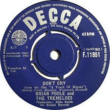 Brian Poole & The Tremeloes : Twelve Steps To Love (7", Single)