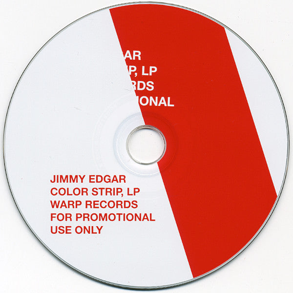 Jimmy Edgar : Color Strip (CD, Album, Promo)