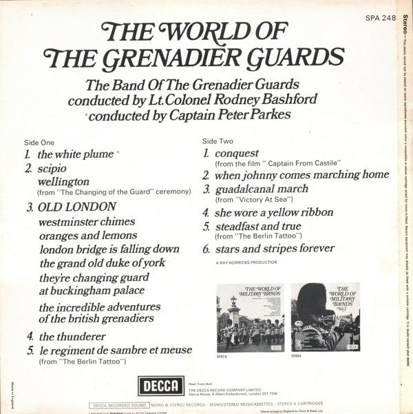 The Band Of The Grenadier Guards : The World Of The Grenadier Guards (LP)