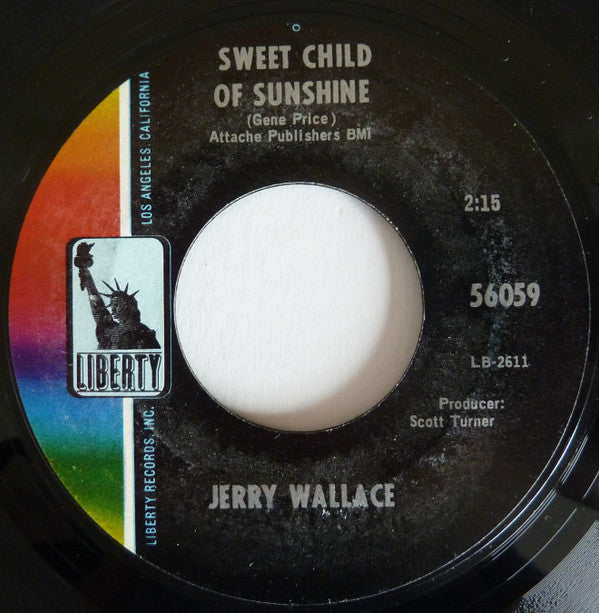 Jerry Wallace : Our House On Paper (7", Single)