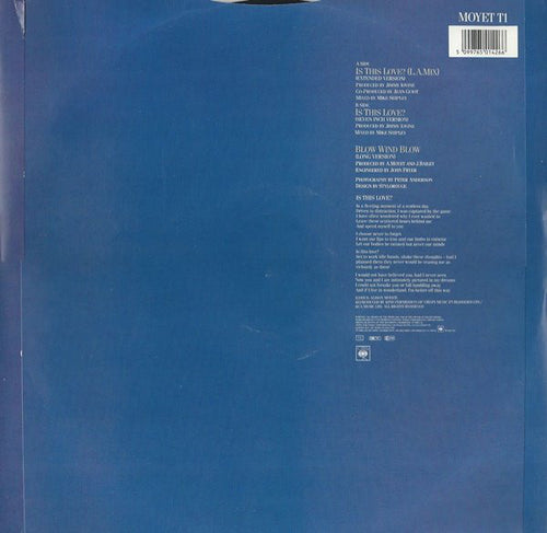 Alison Moyet : Is This Love? (12", Single)