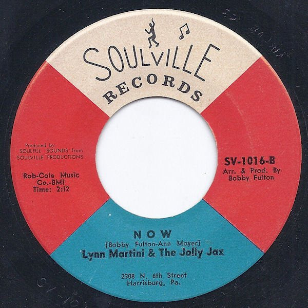 Lynn Martini & The Jolly Jax : I Wish (7")