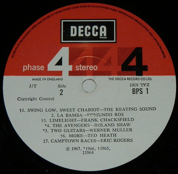 Various : Focus On Phase 4 Stereo (LP, Comp)