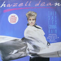 Hazell Dean : They Say It's Gonna Rain (Indian Summer Mix) (12", Single, Pos)