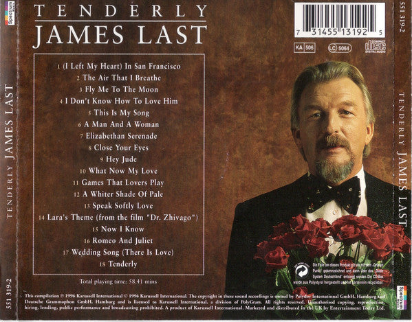 James Last : Tenderly (CD, Comp, RE)