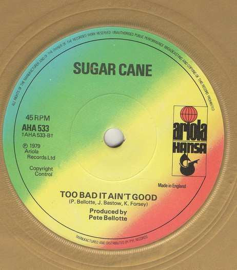 Sugar Cane : Valhevala (7", Gol)