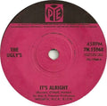 The Ugly's : It's Alright (7", Single, Sol)