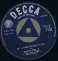 Tommy Steele : Put A Ring On Her Finger (7")