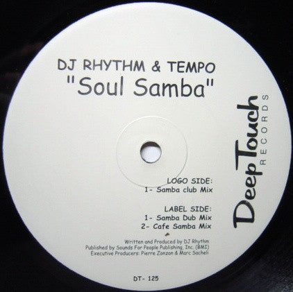 DJ Rhythm & Tempo : Soul Samba (12")