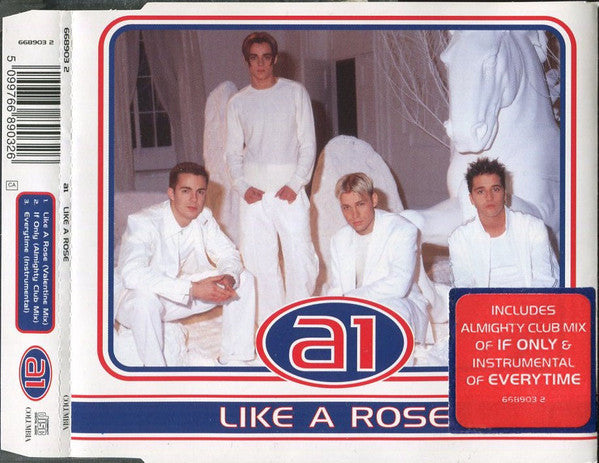 A1 : Like A Rose (CD, Single, CD1)