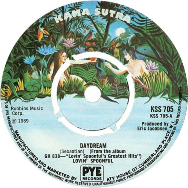 The Lovin' Spoonful : Daydream (7", RP, Pus)