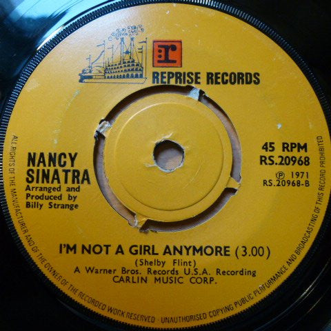 Nancy Sinatra : How Are Things In California? (7")