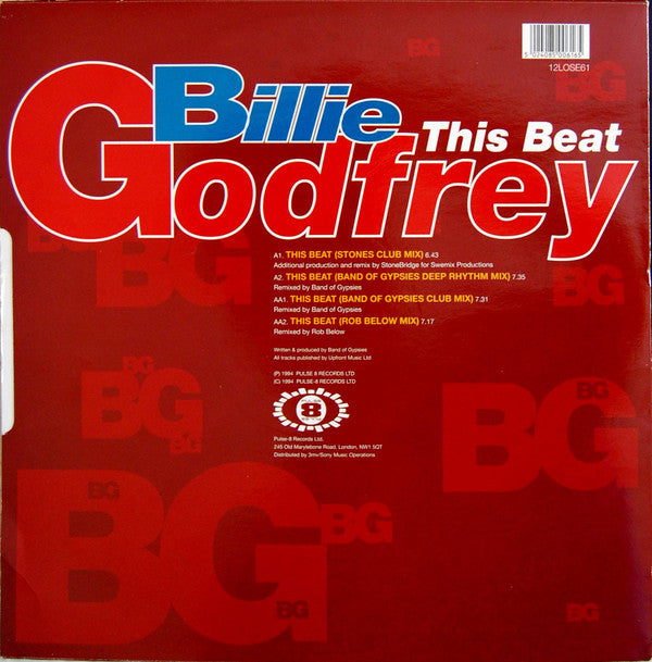 Billie Godfrey : This Beat (12")