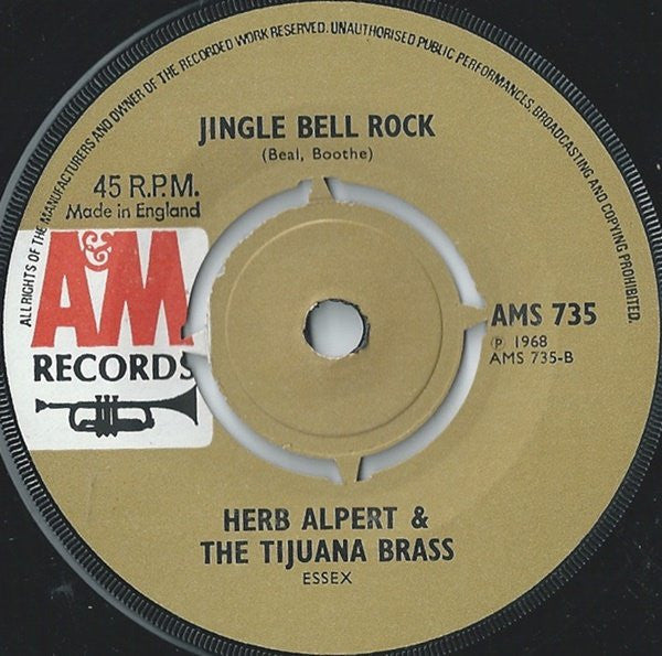 Herb Alpert & The Tijuana Brass : Winter Wonderland (7")