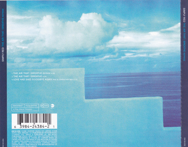 Simply Red : The Air That I Breathe (Reprise) (CD, Single, CD2)