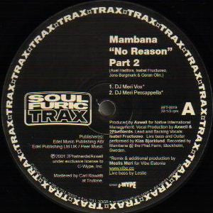 Mambana : No Reason (Part 2) (12")
