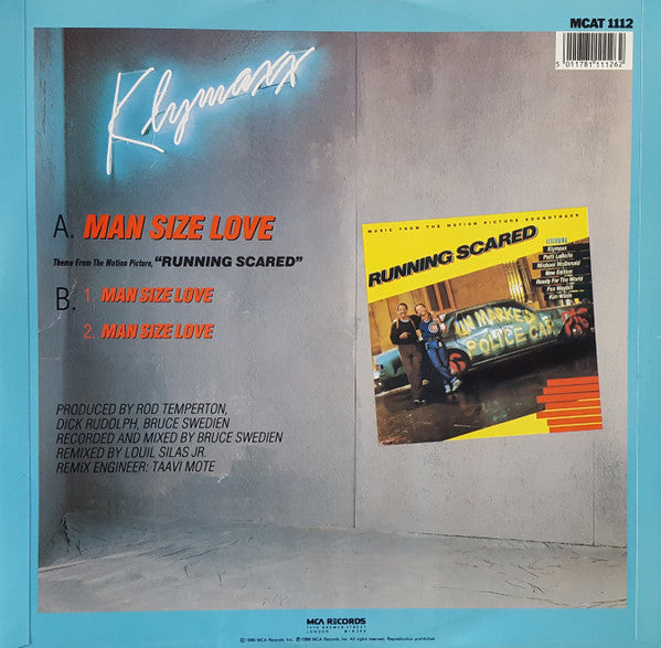 Klymaxx : Man Size Love (12")