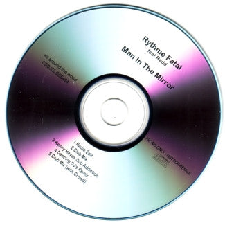 Rythme Fatal Feat. Redd Angel : Man In The Mirror (CDr, Promo)
