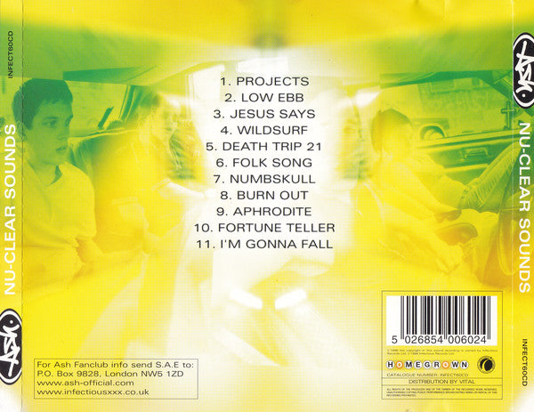 Ash : Nu-Clear Sounds (CD, Album)