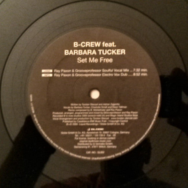 B-Crew : Set Me Free (12")