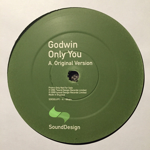 Godwin : Only You (2x12", Promo)