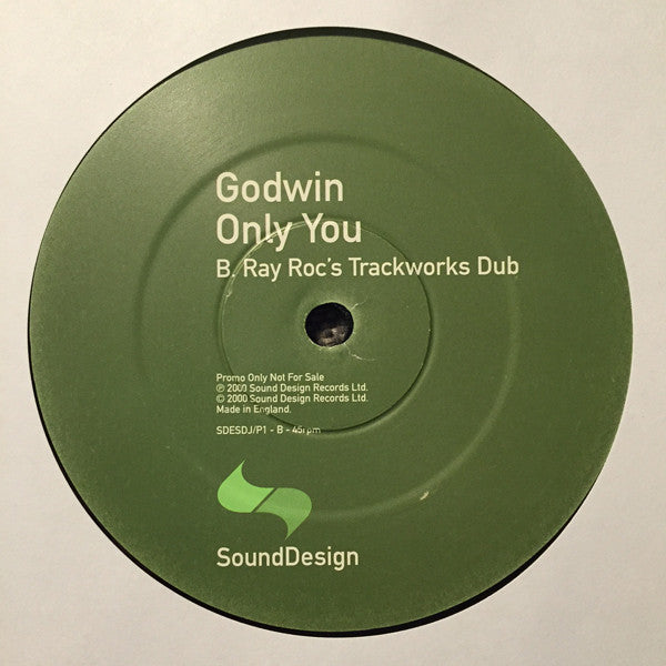 Godwin : Only You (2x12", Promo)
