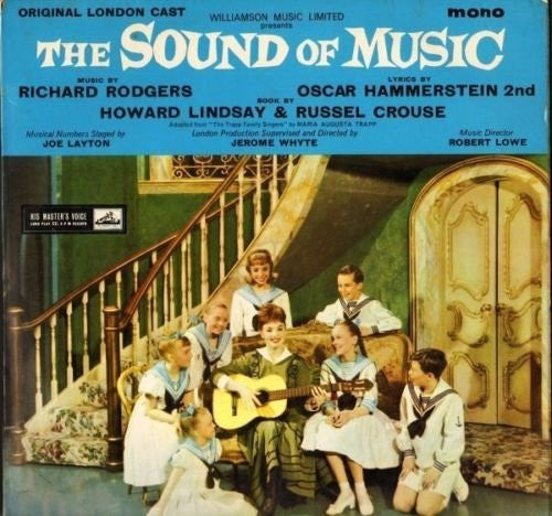 "The Sound Of Music" Original London Cast : The Sound Of Music  (LP, Mono)