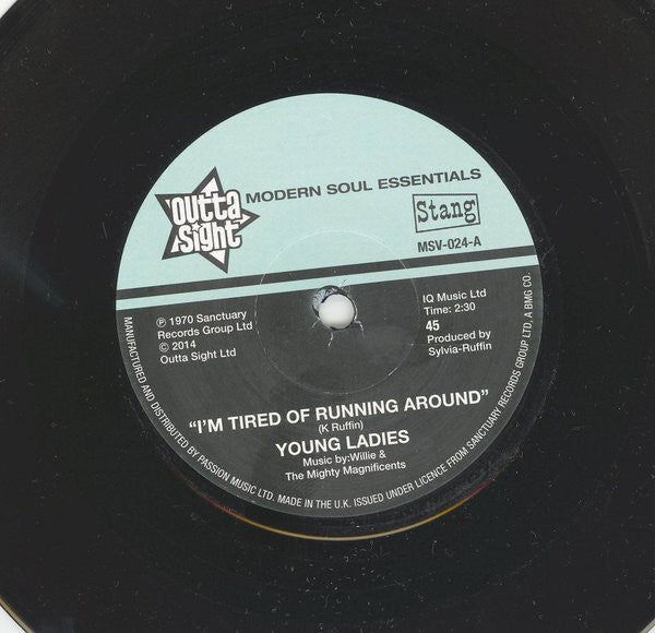 Young Ladies / Business Before Pleasure : I'm Tired Of Running Around / (I'm In) The Prime Of Love (7")