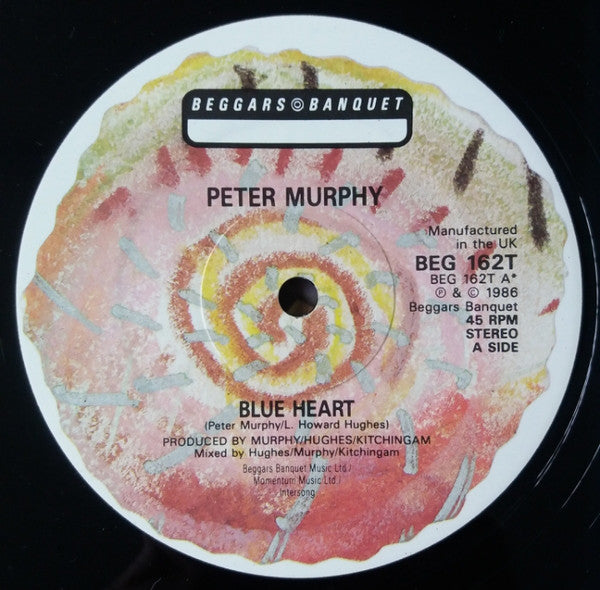 Peter Murphy : Blue Heart (12", Single, M/Print)