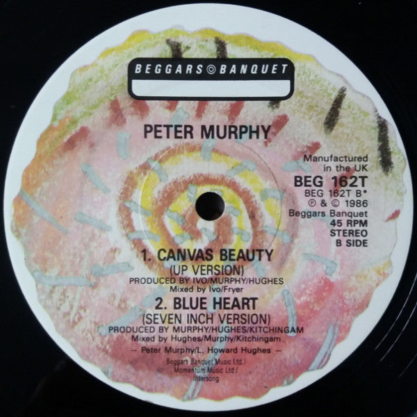 Peter Murphy : Blue Heart (12", Single, M/Print)