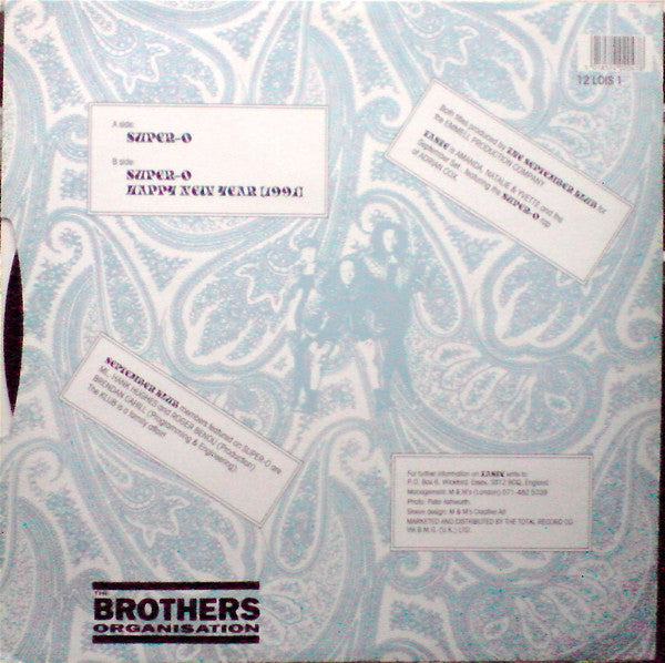 Taste : Super O (12")