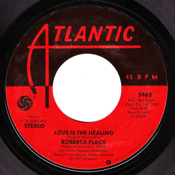 Roberta Flack With Donny Hathaway : The Closer I Get To You (7", MO)