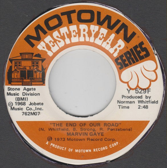 Marvin Gaye : The End Of Our Road / What's Going On (7", RE)