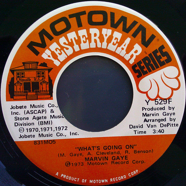 Marvin Gaye : The End Of Our Road / What's Going On (7", RE)