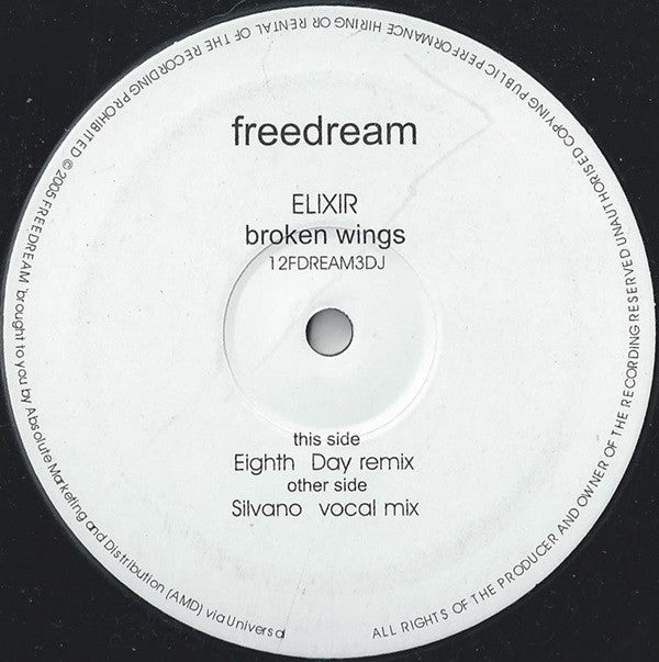Elixir (12) : Broken Wings (12")