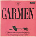 Georges Bizet - Orchestra Del Maggio Musicale Fiorentino And Coro Del Maggio Musicale Fiorentino Conducted By Erasmo Ghiglia : Carmen (LP, Mono)
