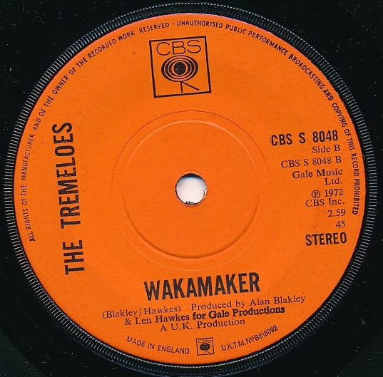 The Tremeloes : I Like It That Way (7", Single, Sol)