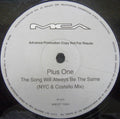 Plus + One : The Song Will Always Be The Same (12", Promo)
