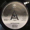 Brian & Michael : Bottle Of Gin (7", Single, Promo)