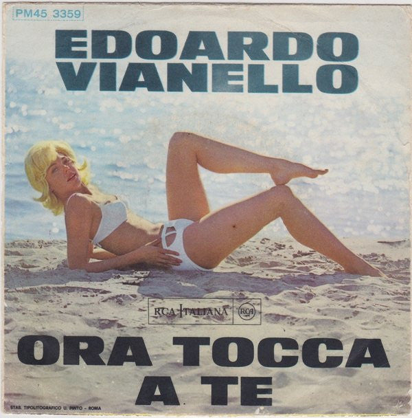 Edoardo Vianello : Carta Vetrata  (7", Mono)