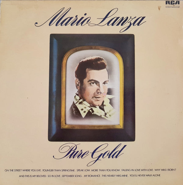 Mario Lanza : Pure Gold (LP, Album, RE)