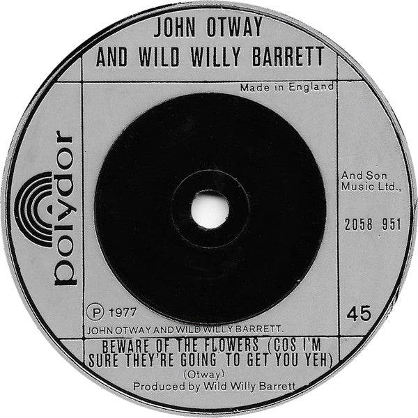 John Otway And Wild Willy Barrett : Really Free (7", Single, Com)