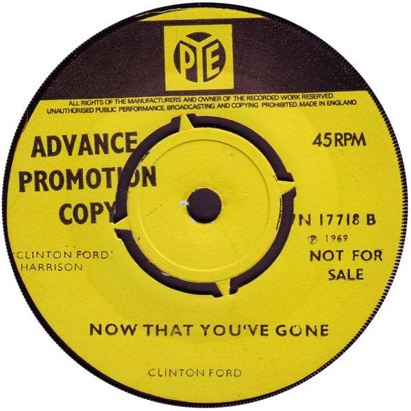 Clinton Ford : Moonlight Brings Memories (7", Promo)