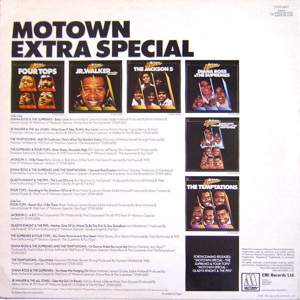 Various : Motown Extra Special (LP, Comp)