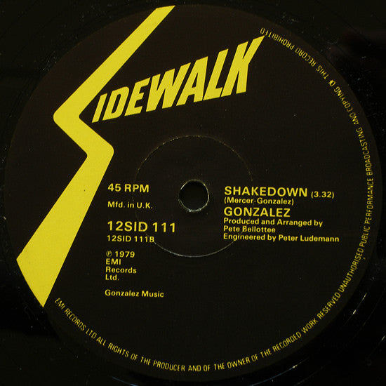 Gonzalez : Ain't No Way To Treat A Lady (12", Gen)